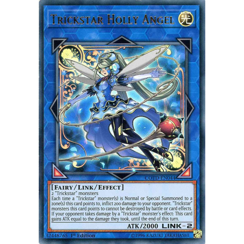Yu-Gi-Oh TCG COTD-EN044 UR Trickstar Holly Angel Code of the Duelist