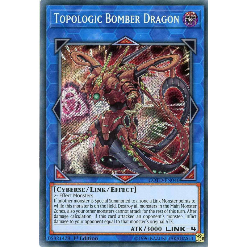 Yu-Gi-Oh TCG COTD-EN046 SE Topologic Bomber Dragon Code of the Duelist