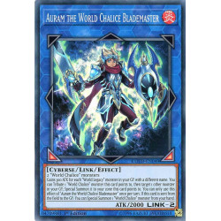 Yu-Gi-Oh TCG COTD-EN049 SR Auram the World Chalice Blademaster Code of the Duelist