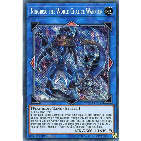 Yu-Gi-Oh TCG COTD-EN050 SE Ningirsu the World Chalice Warrior Code of the Duelist
