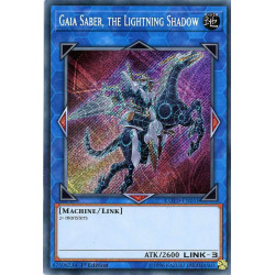 Yu-Gi-Oh TCG COTD-EN051 SE Gaia Saber, the Lightning Shadow Code of the Duelist