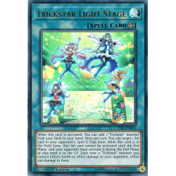 Yu-Gi-Oh TCG COTD-EN053 UR Trickstar Light Stage Code of the Duelist