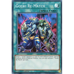 Yu-Gi-Oh TCG COTD-EN054 SR Gouki Re-Match Code of the Duelist