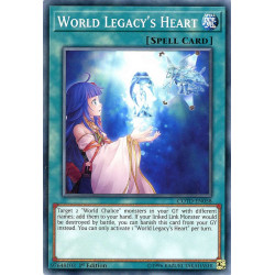 Yu-Gi-Oh TCG COTD-EN058 C World Legacy's Heart Code of the Duelist