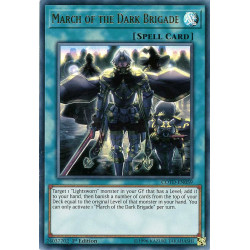 Yu-Gi-Oh TCG COTD-EN059 UR March of the Dark Brigade Code of the Duelist