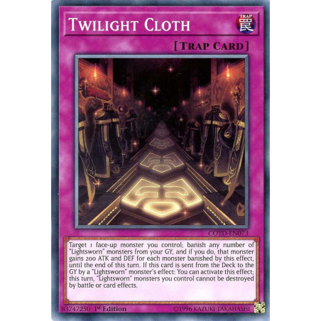 Yu-Gi-Oh TCG COTD-EN072 R Twilight Eraser Code of the Duelist