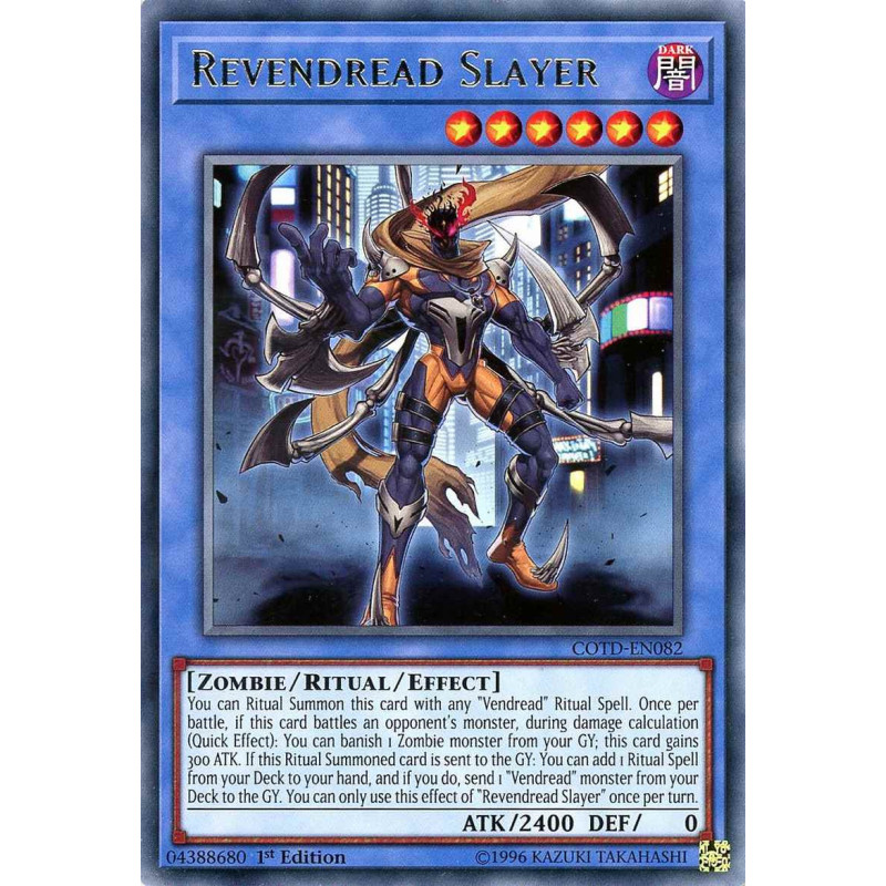 Yu-Gi-Oh TCG COTD-EN081 C Samurai Skull Code of the Duelist