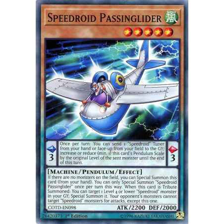 Yu-Gi-Oh TCG COTD-EN097 C Abyss Actor - Trendy Understudy Code of the Duelist