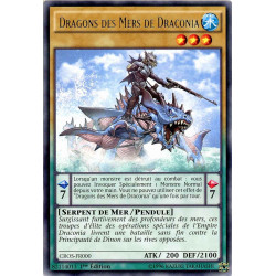 Yu-Gi-Oh TCG CROS-FR000 R Dragons des Mers de Draconia Les Âmes Croisées