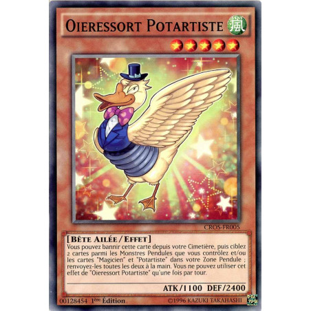 Yu-Gi-Oh TCG CROS-FR005 C Oieressort Potartiste Les Âmes Croisées