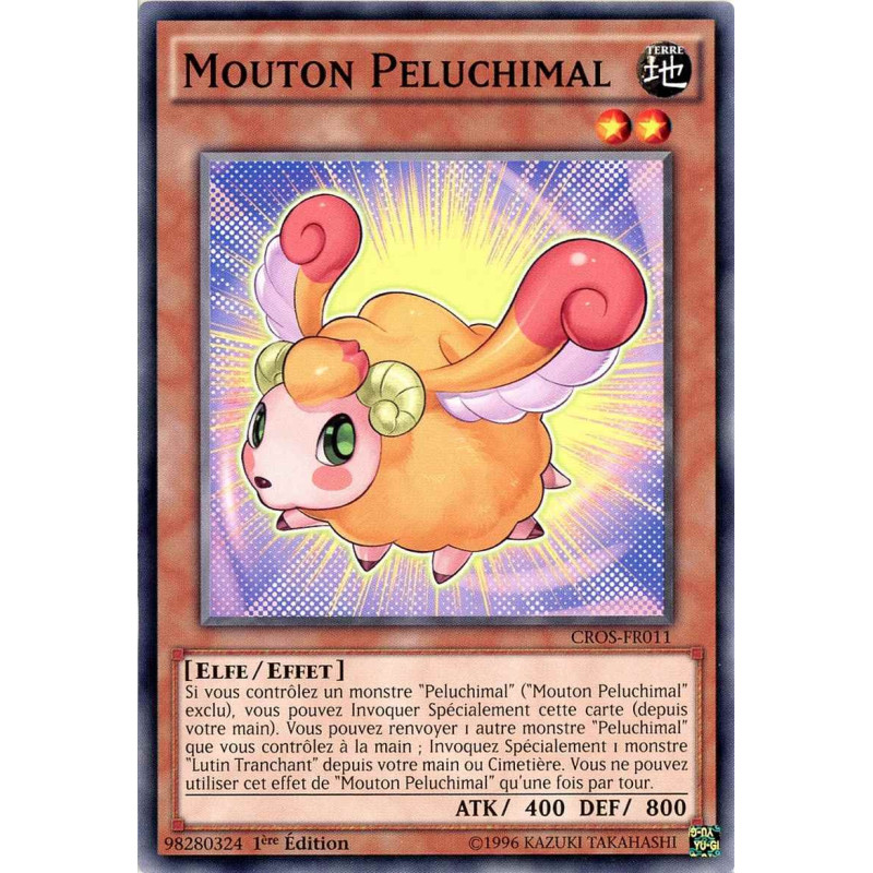 Yu-Gi-Oh TCG CROS-FR011 C Mouton Peluchimal Les Âmes Croisées