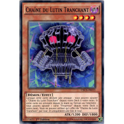 Yu-Gi-Oh TCG CROS-FR013 C Chaîne du Lutin Tranchant Les Âmes Croisées