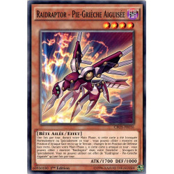 Yu-Gi-Oh TCG CROS-FR016 C Raidraptor - Pie-Grièche Aiguisée Les Âmes Croisées