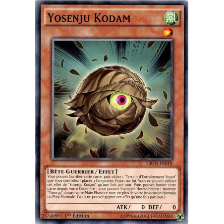 Yu-Gi-Oh TCG CROS-FR018 C Yosenju Kodam Les Âmes Croisées