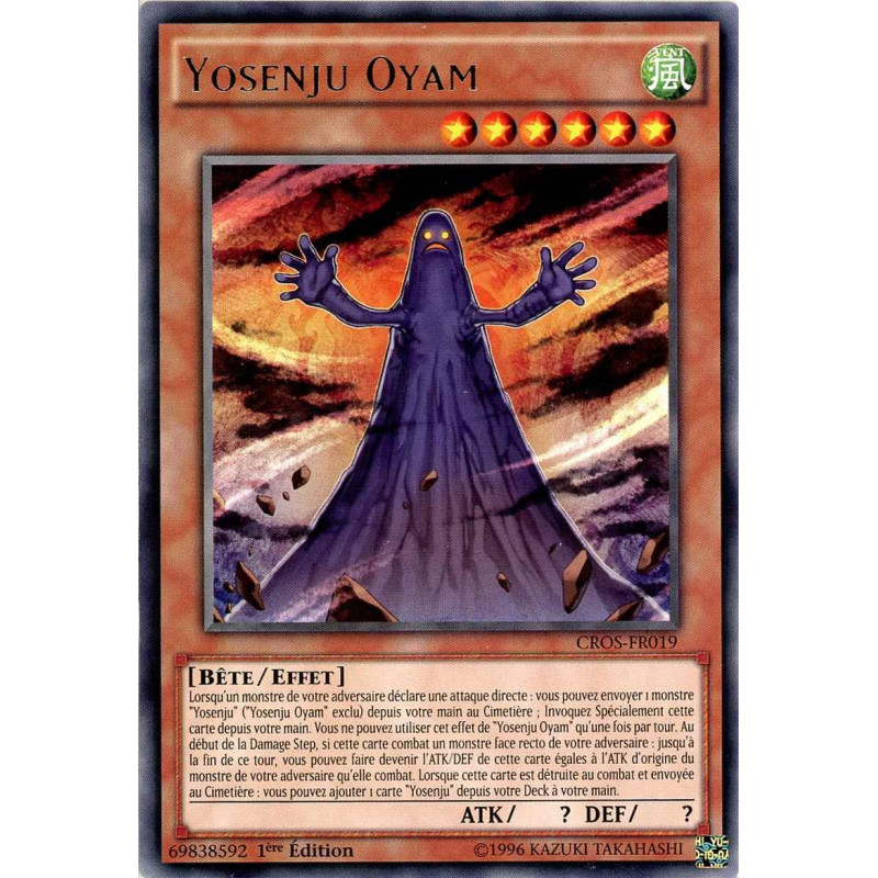 Yu-Gi-Oh TCG CROS-FR019 R Yosenju Oyam Les Âmes Croisées