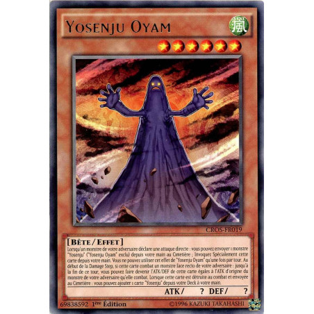 Yu-Gi-Oh TCG CROS-FR019 R Yosenju Oyam Les Âmes Croisées