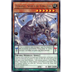 Yu-Gi-Oh TCG CROS-FR025 R Zefraniu, Secret du Yang Zing Les Âmes Croisées