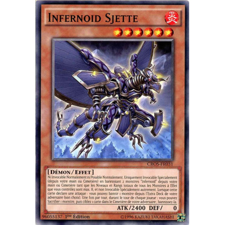 Yu-Gi-Oh TCG CROS-FR031 C Infernoid Sjette Les Âmes Croisées