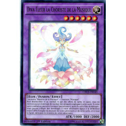 Yu-Gi-Oh TCG CROS-FR040 UR Diva Fleur la Choriste de la Musique Les Âmes Croisées