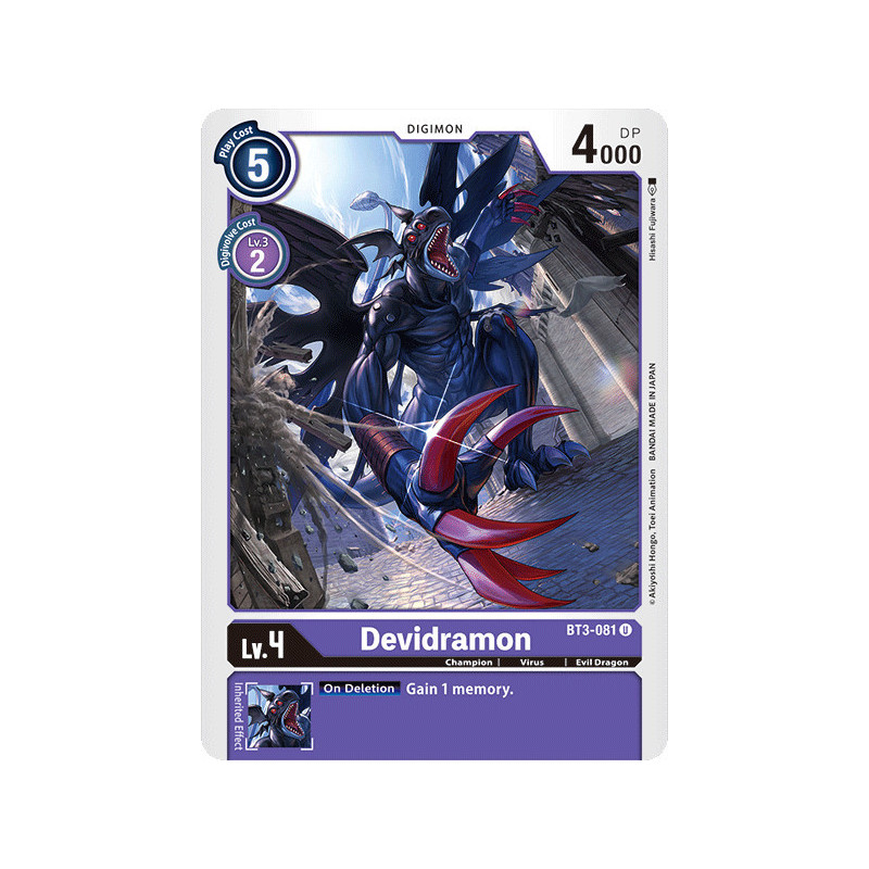Digimon_TCG_BT3-081_Devidramon_Uncommon_Union_Impact_Card_Game