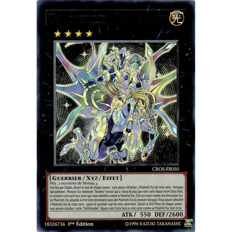 Yu-Gi-Oh TCG CROS-FR050 UR Tellchevalier Ptolemaeus Les Âmes Croisées