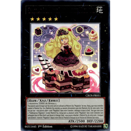Yu-Gi-Oh TCG CROS-FR051 UR Chocolat à la Mode Puddingcesse Magidolce Les Âmes Croisées