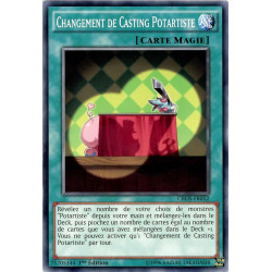 Yu-Gi-Oh TCG CROS-FR052 C Changement de Casting Potartiste Les Âmes Croisées