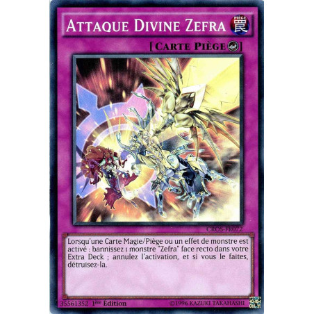 Yu-Gi-Oh TCG CROS-FR071 C Les Élus de Zefra Les Âmes Croisées