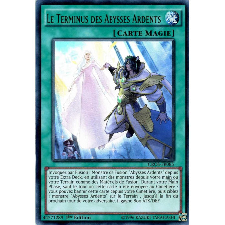 Yu-Gi-Oh TCG CROS-FR084 SE Dante, Pèlerin des Abysses Ardents Les Âmes Croisées