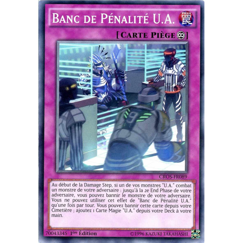 Yu-Gi-Oh TCG CROS-FR088 C Signature de Contrat U.A. Les Âmes Croisées