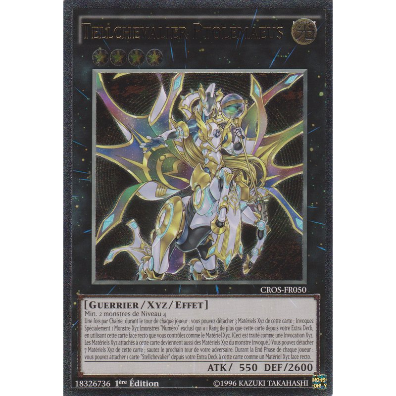 Yu-Gi-Oh TCG CROS-FR050 UL Tellchevalier Ptolemaeus Les Âmes Croisées
