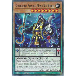 Yu-Gi-Oh TCG CYAC-EN007 C Superheavy Samurai Monk Big Benkei Cyberstorm Access