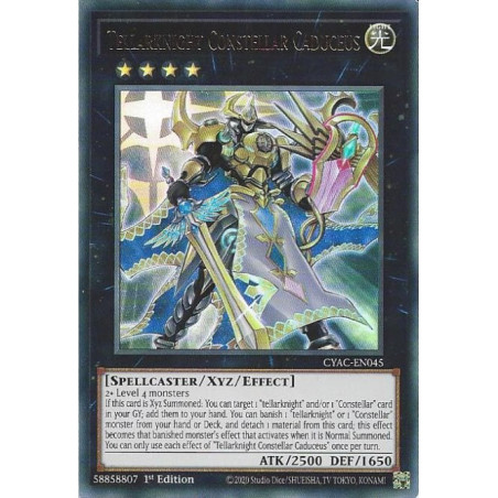 Yu-Gi-Oh TCG CYAC-EN045 UR Tellarknight Constellar Caduceus Cyberstorm Access