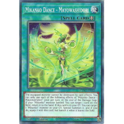 Yu-Gi-Oh TCG CYAC-EN062 C Mikanko Dance - Mayowashidori Cyberstorm Access