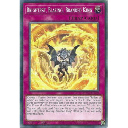 Yu-Gi-Oh TCG CYAC-EN070 C Brightest, Blazing, Branded King Cyberstorm Access