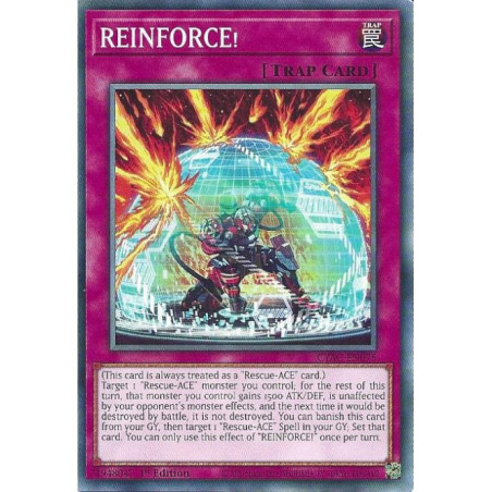 Yu-Gi-Oh TCG CYAC-EN075 C REINFORCE! Cyberstorm Access