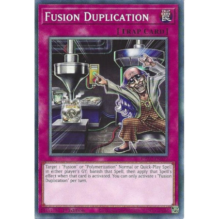 Yu-Gi-Oh TCG CYAC-EN077 C Fusion Duplication Cyberstorm Access