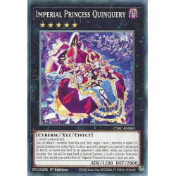 Yu-Gi-Oh TCG CYAC-EN083 C Imperial Princess Quinquery Cyberstorm Access