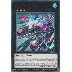 Yu-Gi-Oh TCG CYAC-EN088 UR Gold Pride - Chariot Carrie Cyberstorm Access
