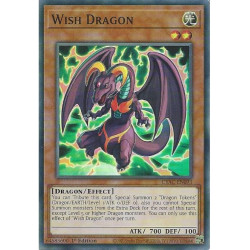 Yu-Gi-Oh TCG CYAC-EN093 SR Wish Dragon Cyberstorm Access