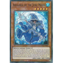 Yu-Gi-Oh TCG CYAC-EN095 SR Adularia of the June Moon Cyberstorm Access