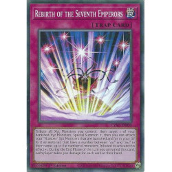 Yu-Gi-Oh TCG CYAC-EN099 SR Rebirth of the Seventh Emperors Cyberstorm Access