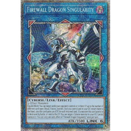 Yu-Gi-Oh TCG CYAC-EN047 SE Firewall Dragon Singularity Cyberstorm Access