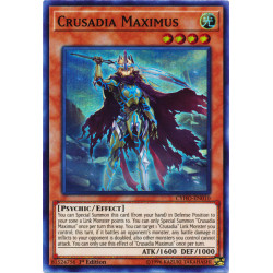 Yu-Gi-Oh TCG CYHO-EN010 SR Crusadia Maximus Cybernetic Horizon