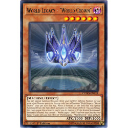 Yu-Gi-Oh TCG CYHO-EN011 R World Legacy - World Crown Cybernetic Horizon