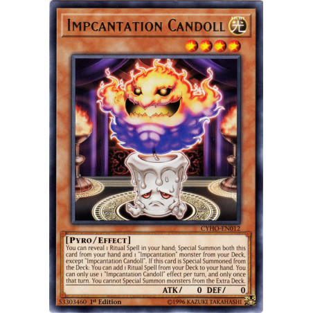 Yu-Gi-Oh TCG CYHO-EN012 R Impcantation Candoll Cybernetic Horizon