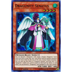 Yu-Gi-Oh TCG CYHO-EN016 SR Dragunity Senatus Cybernetic Horizon
