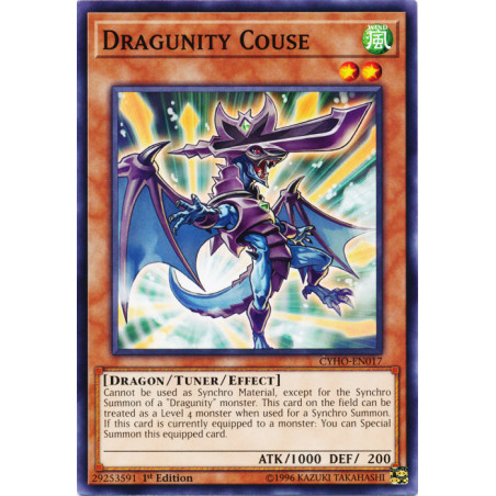 Yu-Gi-Oh TCG CYHO-EN017 C Dragunity Couse Cybernetic Horizon