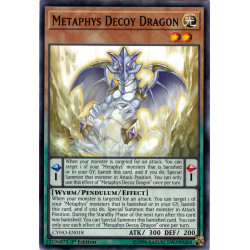 Yu-Gi-Oh TCG CYHO-EN018 C Metaphys Decoy Dragon Cybernetic Horizon
