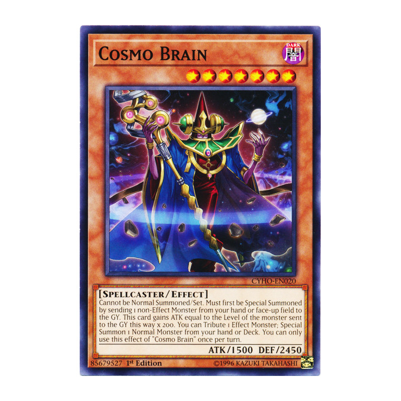 Yu-Gi-Oh TCG CYHO-EN020 C Cosmo Brain Cybernetic Horizon
